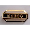 Maroc agrafe plate bronze dore ordonnance